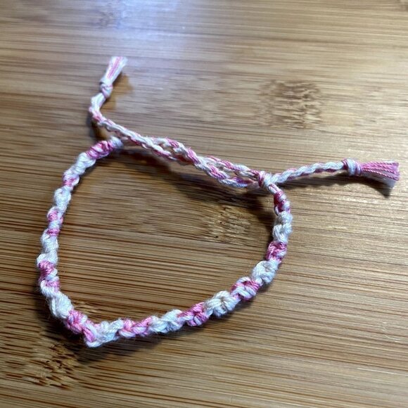 Sena Woven Bracelet anklet trendy comfortable tie embroidery thread woven gift - Picture 1 of 3